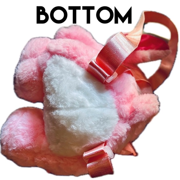 New Cute Stitch’s Angel Plush Backpack Large 11” Length Top Zipper Looks Comfy - Picture 6 of 8